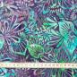 Preview: PURPLE GREEN - Bdazzled - Batikstoff aus Indonesien